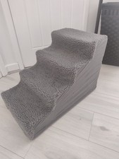 Plastic Indoor Grey Fleece Dog