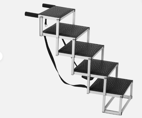 Step wide folding dog - folding,