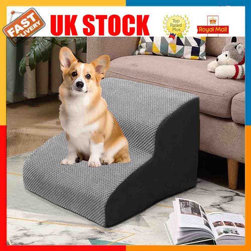 Step dog stairs pet for - 2, bed