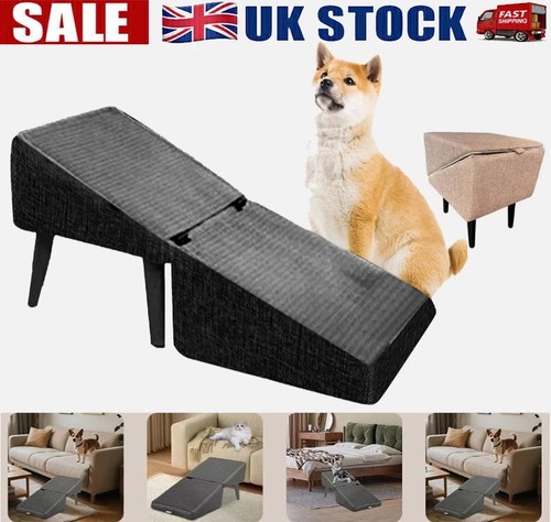 Integrated dog ramp and - dog,
