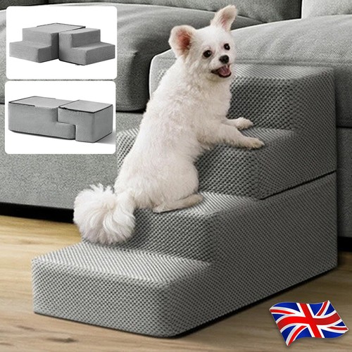 Dog stairs pet steps - 4, bed
