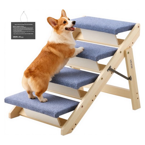Vevor step wood pet - 4-step,
