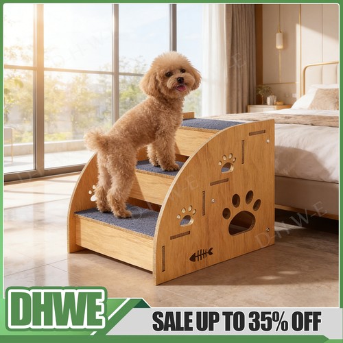 Steps pet ramp - steps, wooden