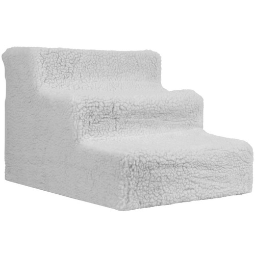 Pet stairs fleece - covered, dog