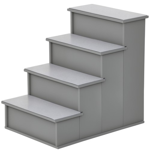 Pawhut step wooden - pawhut, 4