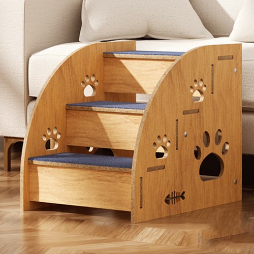 Steps wooden dog stairs - wooden,