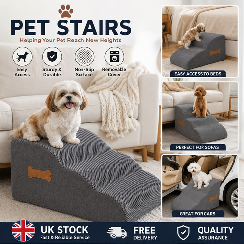 4steps pet dog stairs - 3/4steps,