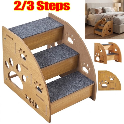 Steps pet ramp wooden dog - steps,