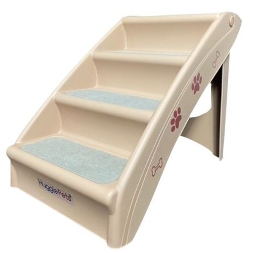 Plastic folding pet stairs - plastic,