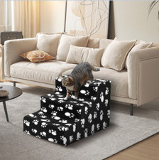 3 Steps Pet Dog Ladder Soft