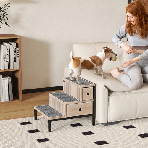 Pawhut dog stairs with - stairs,