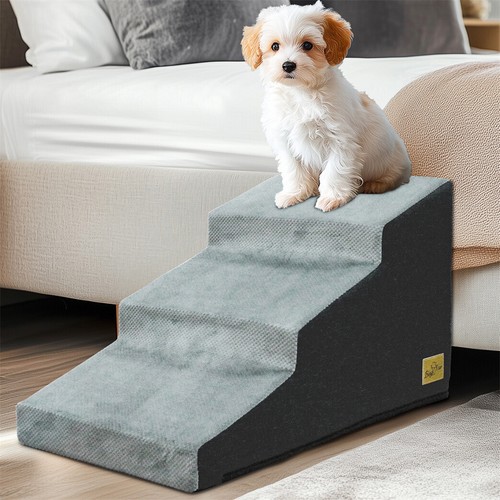 Curved dog stairs - stairs,