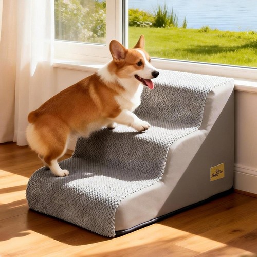 Step dog stairs waterproof - 3-step,